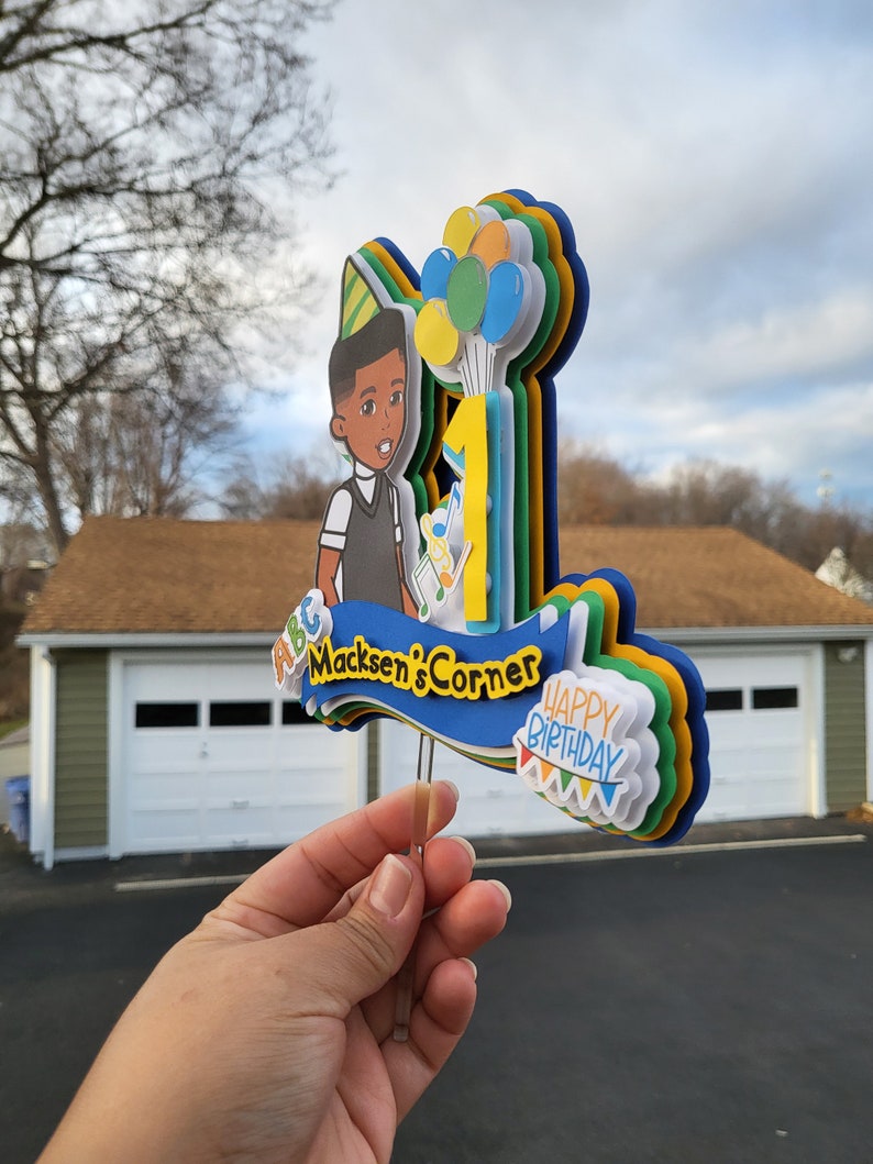 Gracie's Corner Cake Topper Cake Decorations Boy Etsy