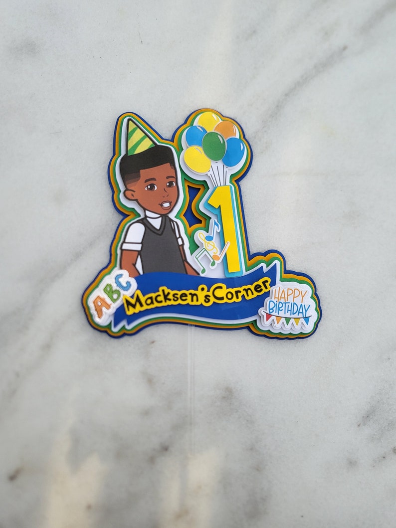 Gracie's Corner Cake Topper Cake Decorations Boy Etsy