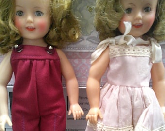 Vintage 1957 Shirley Temple Vinyl Doll, 12 Inch Ideal Doll