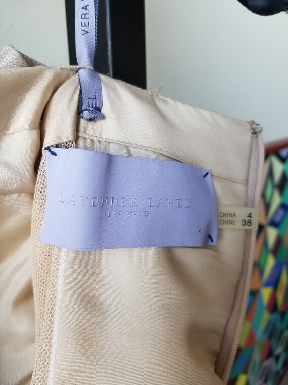 Vera Wang Lavender Label Strapless 