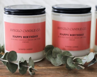 Birthday candle, birthday gift, candles, birthday gift, birthday candle, vanilla frosting candle, candles gift,  birthday cake candle, gift