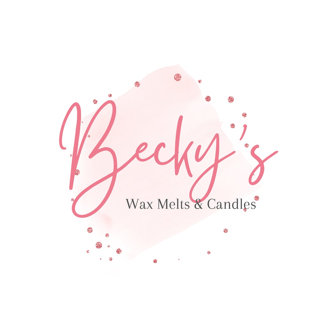 Personalised Logo Wax Melt Small Business candles social media | Etsy