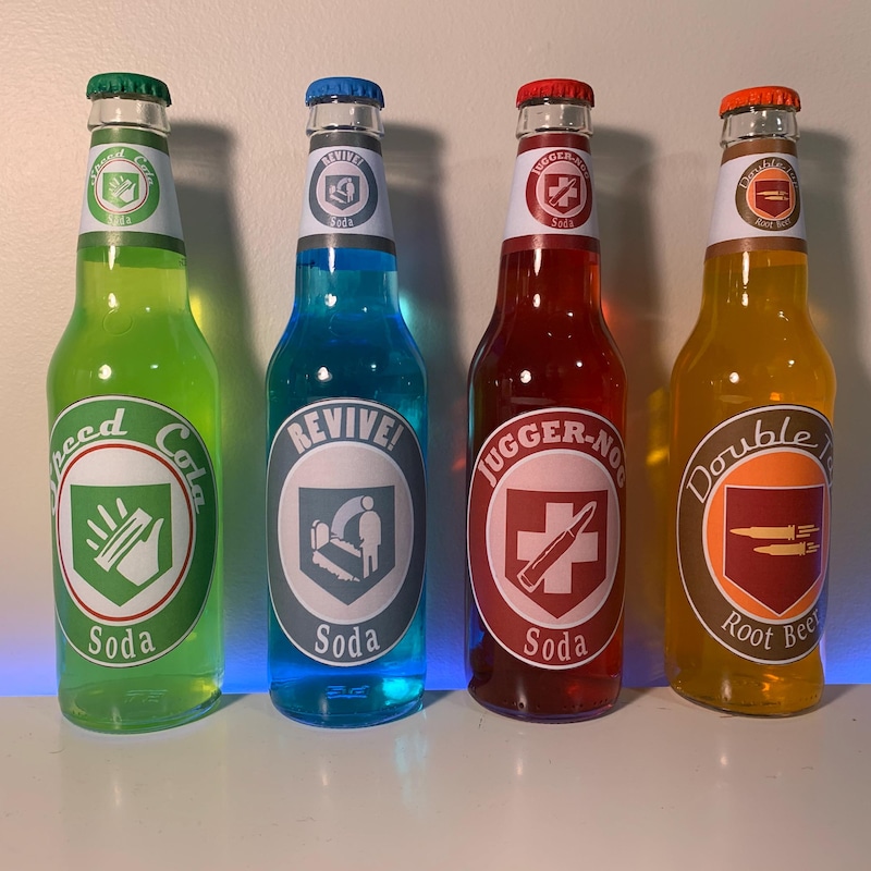 Call of Duty Perk Bottles - Etsy