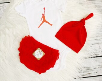infant baby girl jordan outfits
