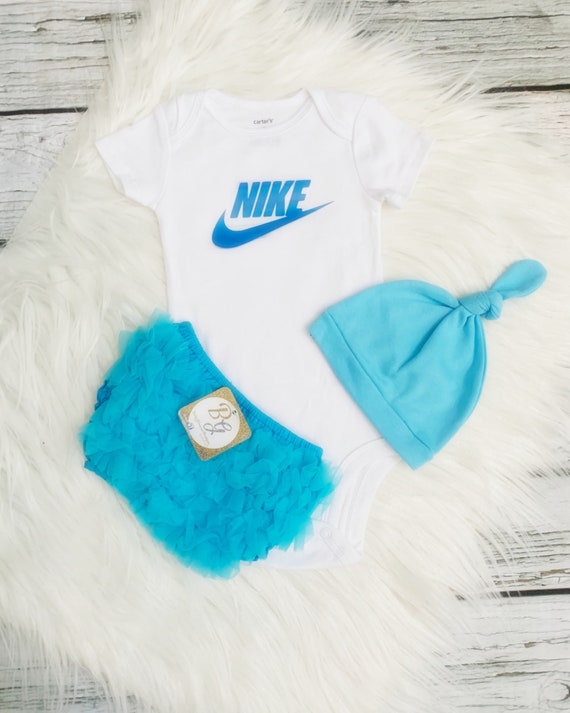 baby blue nike outfit