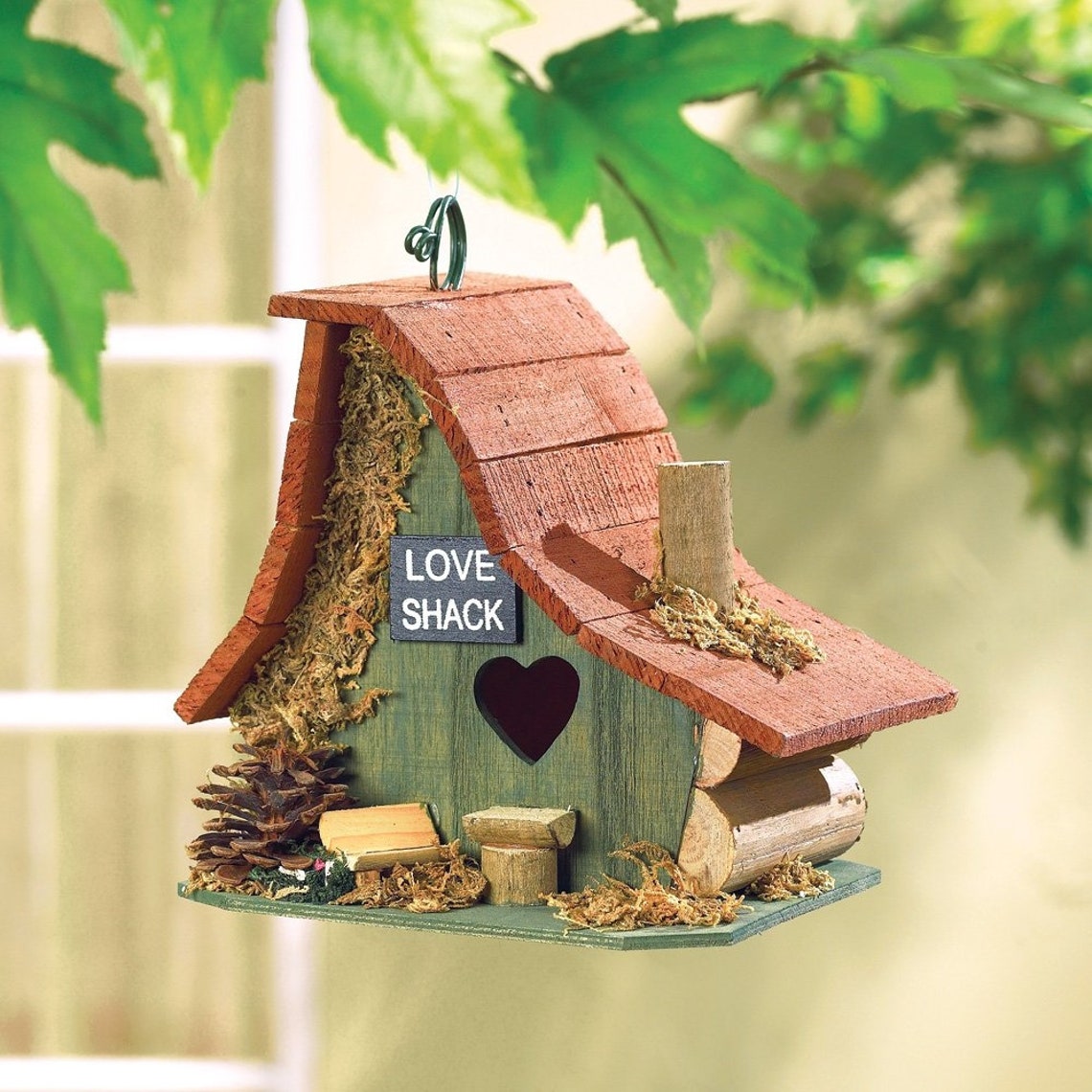 Wooden Birdhouses Small Hanging Bird House Wood Decor For Etsy