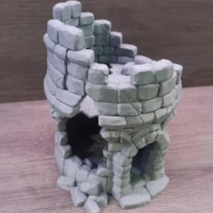 Dungeons and Dragons Scatter Terrain Tower