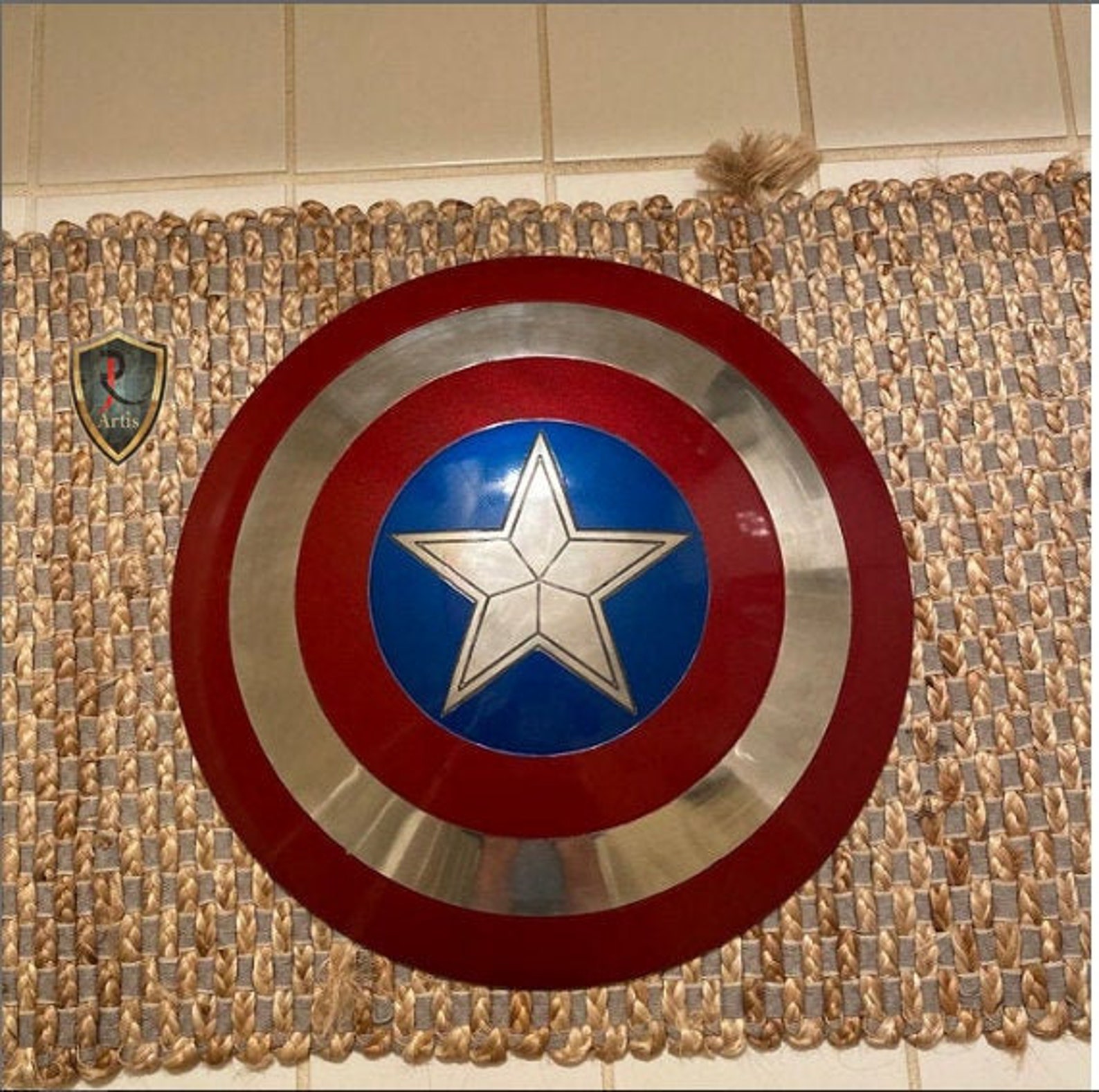 Captain America Shield Metal Prop Replica Screen Accurate | Etsy