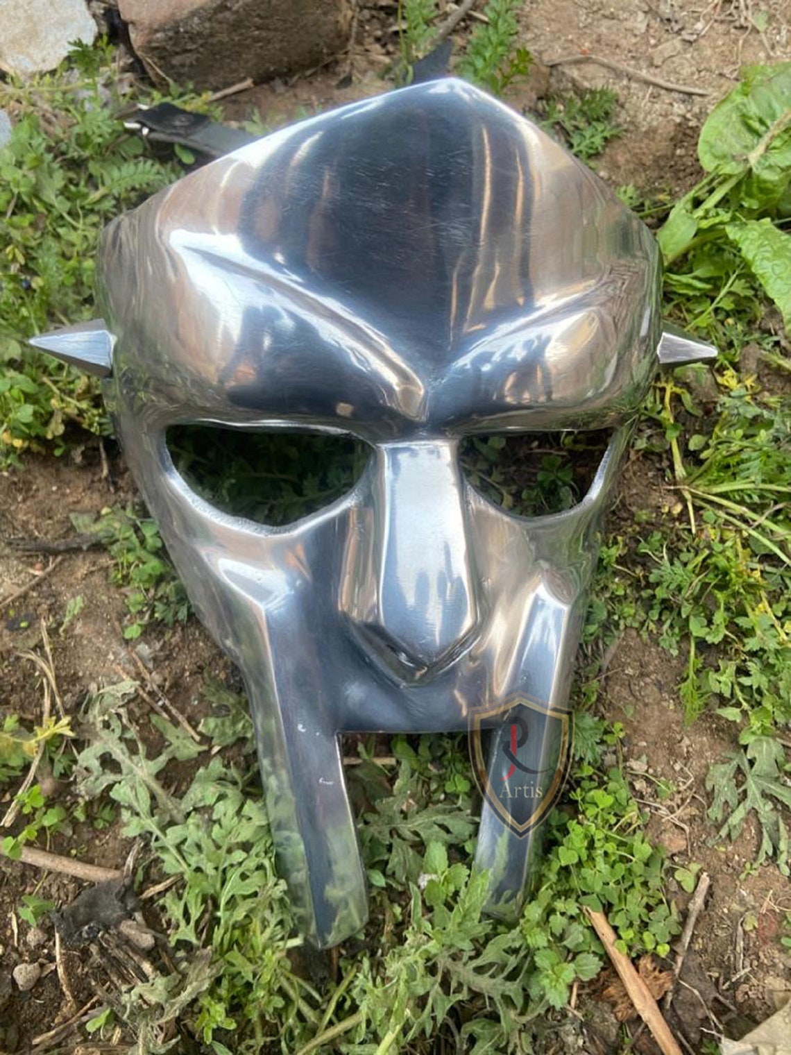 MF Doom Mask Sca Larp Gladiator MF Doom Rapper Etsy