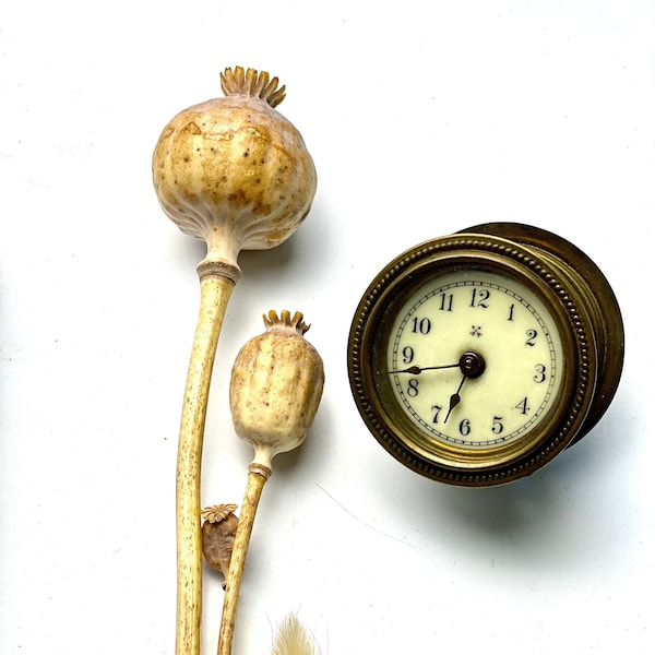 Zauberhaftes altes Uhrwerk aus einer antiken Uhr | retro Zifferblatt | Antiquität | Uhrensammler | Uhrenbastler | Geschenk | Uhrensammlung