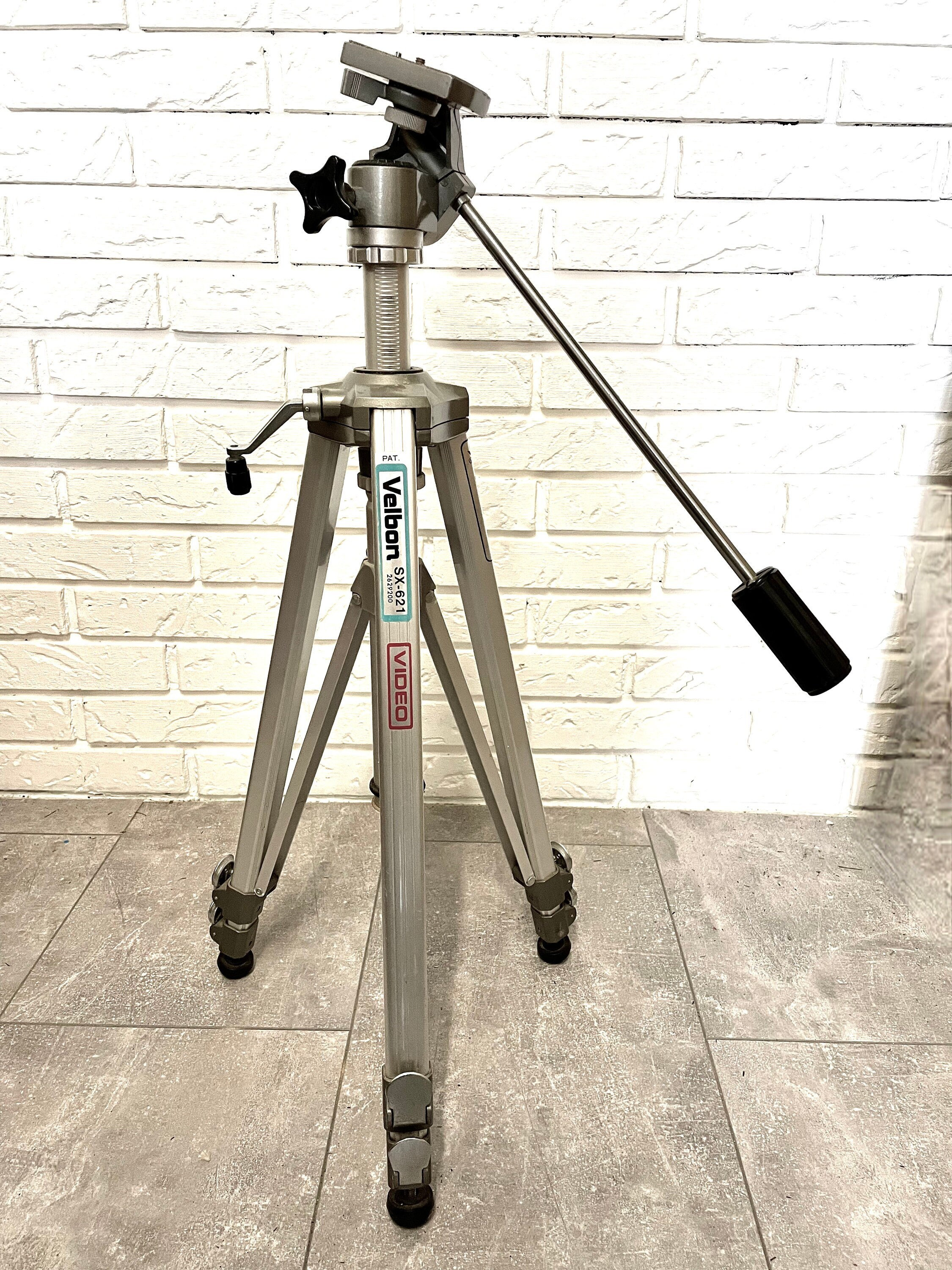Vintage Velbon SX-621 Video Tripod | Video Equipment | Stable 