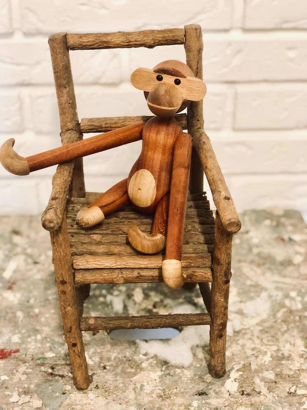BEAUTIFUL VINTAGE WOODEN CHAIR Antique Doll Chair Handmade Chair Small