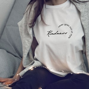 Download Clip Art Kind Is Cool Svg Png File Trendy Womens Shirt Svg For Cricut Quote Kindness Shirt Svg Minimalist Design Women Inspirational Graphic Tee Svg Art Collectibles