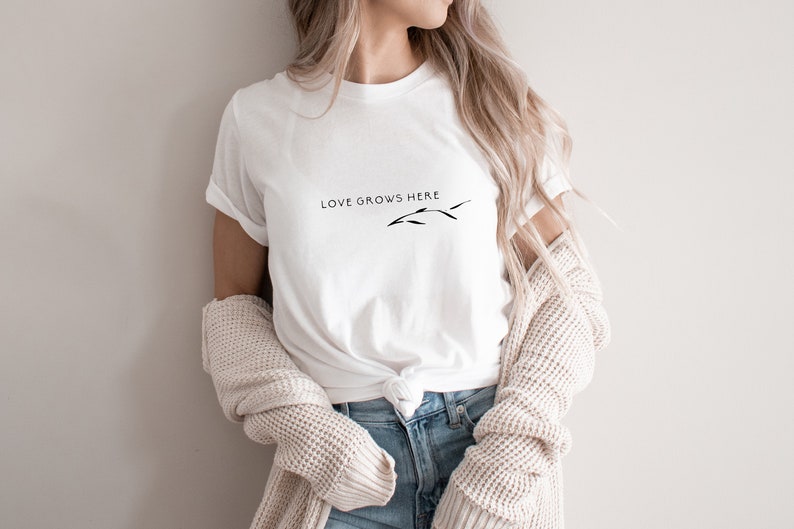 Download Love Grows Here Plant Lady shirt svg cut file for cricut ...