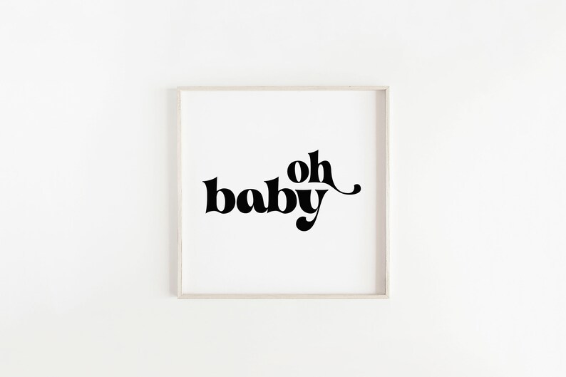 Download Oh Baby svg for cricut cut files silhouette design png | Etsy