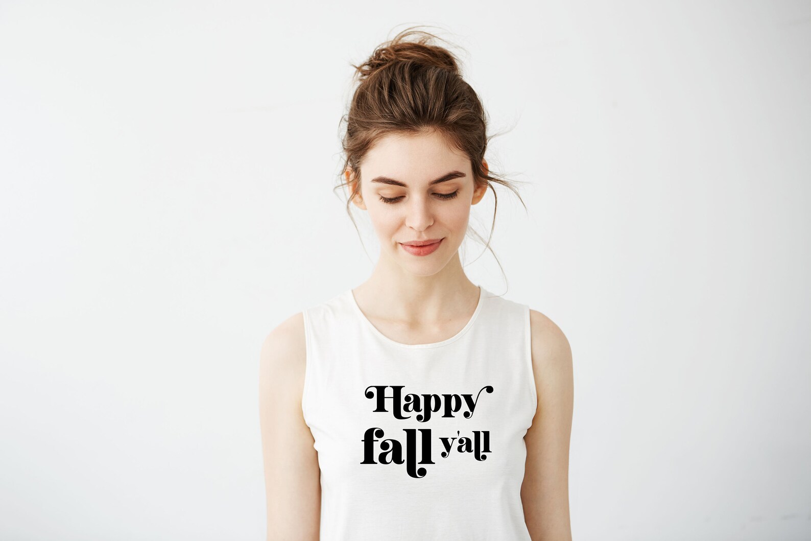 Download Happy fall y'all svg cricut quote png sublimation pumpkin | Etsy