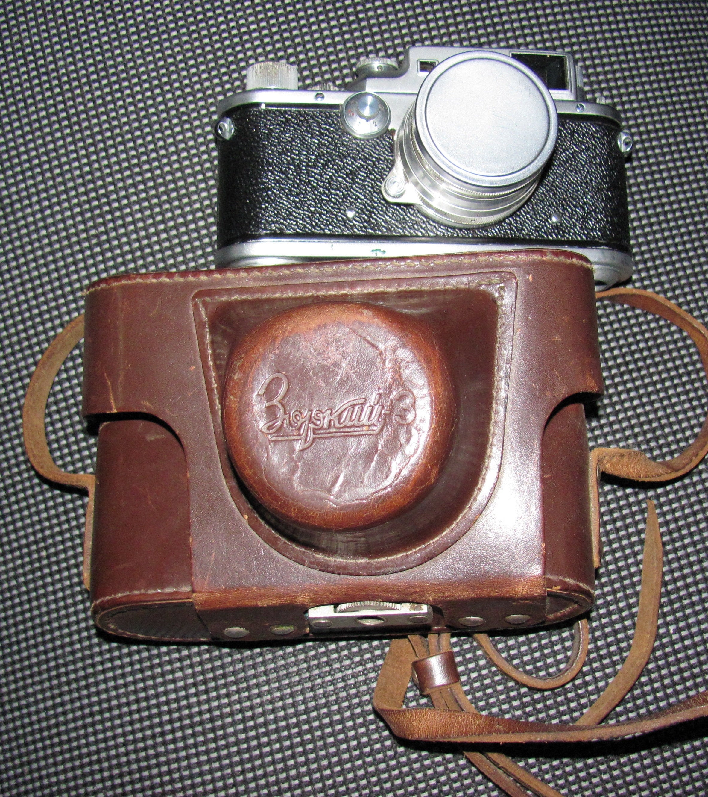 Vintage Soviet film camera "Zorki-3" with Jupiter-8 lens, Rare camera, old Soviet film camera, camera in good working order, a copy of Leica