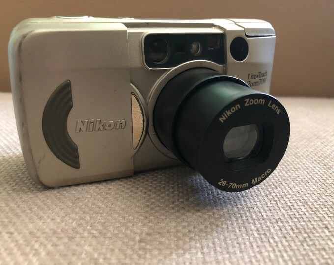 Nikon Lite Touch Zoom 70W AF Film Camera With 2870mm Macro Zoom Etsy