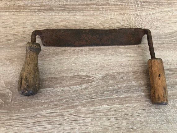 Antichi utensili a mano di falegnameria, raschietti antichi, ebanisteria a  coltello, arredamento industriale, strumenti da falegname vintage -   Italia