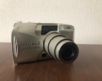 Testid Olympus mju: III 80 35mm compact point and shoot film camera