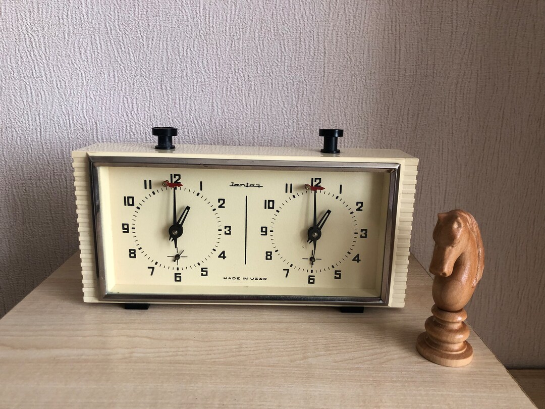 Vintage Chess Clocks Soviet Chess Clocks Plastic Chess Etsy