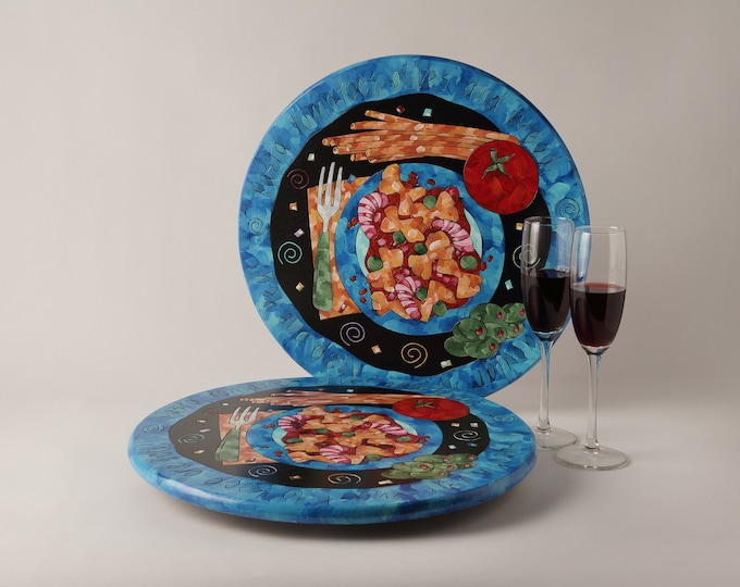 Pasta Themed Lazy Susan