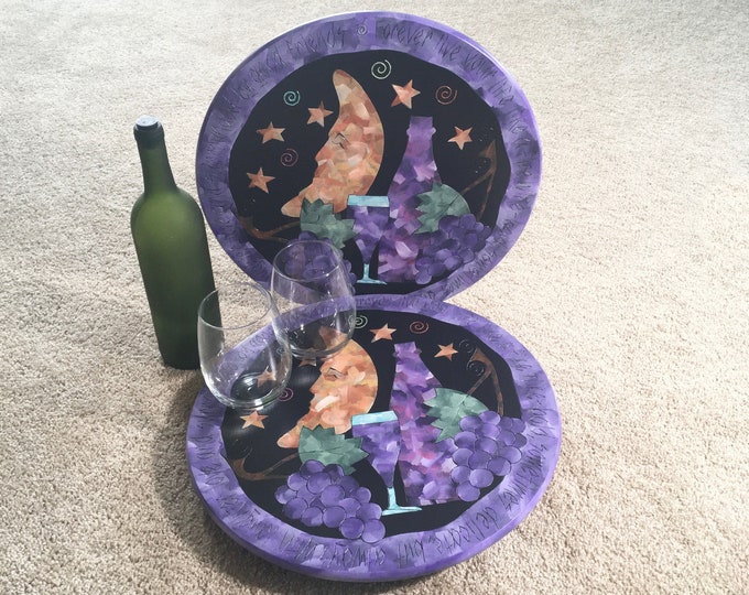 Wine Themed Lazy Susan