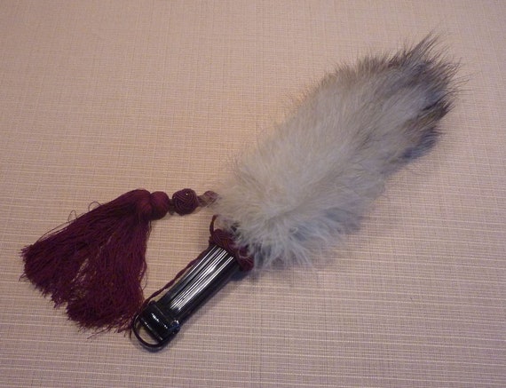 Antique Edwardian 1900s Marabou Feather and Faux … - image 5