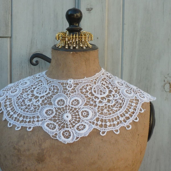Vintage Lace Collar Etsy
