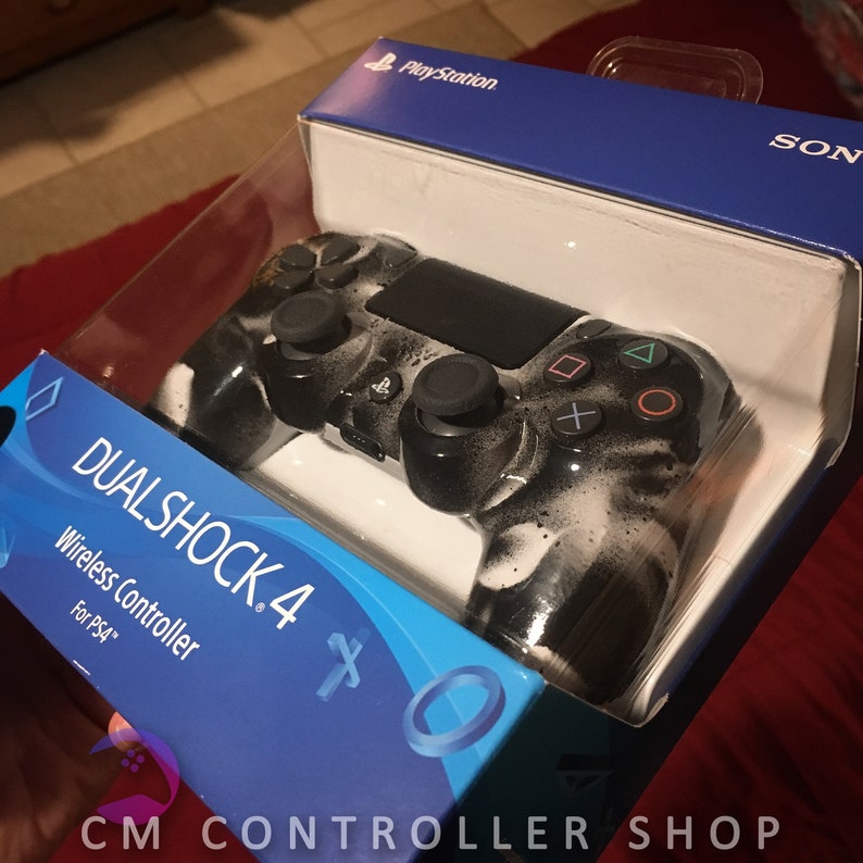 Custom Painted Dualshock 4 Cookies n Cream