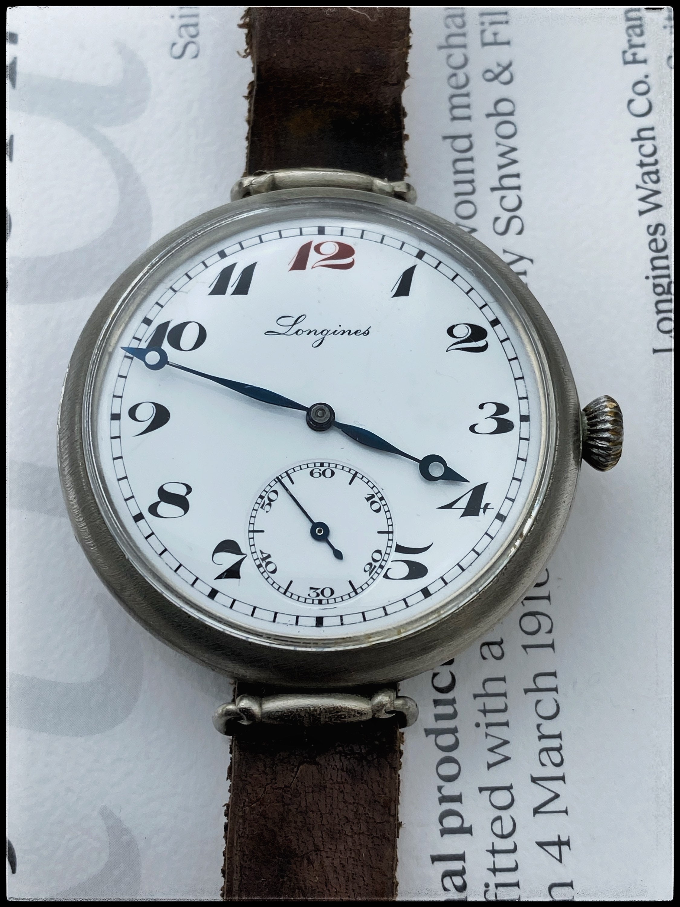 Longines 1916 Jumbo WW1 Officers/pilots 