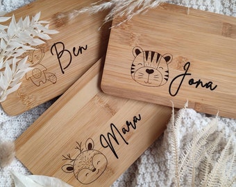 Holzbrett personalisiert, Holzbrettchen, Babygeschenk Geburt Holz, Kinderholzbrett, personalisiertes Weihnachtsgeschenk, Geburtsgeschenk