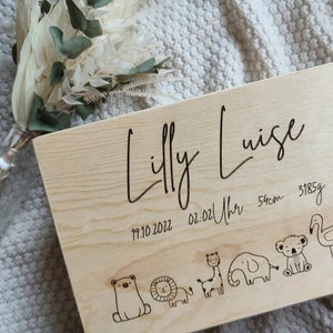 Scatola bimbo personalizzata, regalo nascita bimbo in legno, scatola in legno, regalo nascita, scatola ricordo, regalo per nascita, scatola in legno bimbo