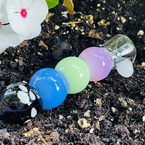 New 3.5” Multicolor Glass Chillum Collectible Handmade Pipe USA