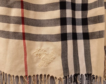 burberry scarf with horse logo