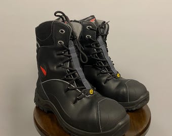 Red Wing Ansi Z41 PT99 MI/75 C/75 EH Leather Steel Toe Boots 11.5