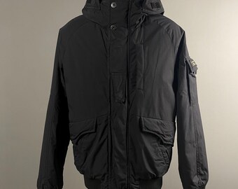 MEGARARE!!VTG Schott Nyc Hoodies Zipped Mesh Two Tone Heavy Jacket