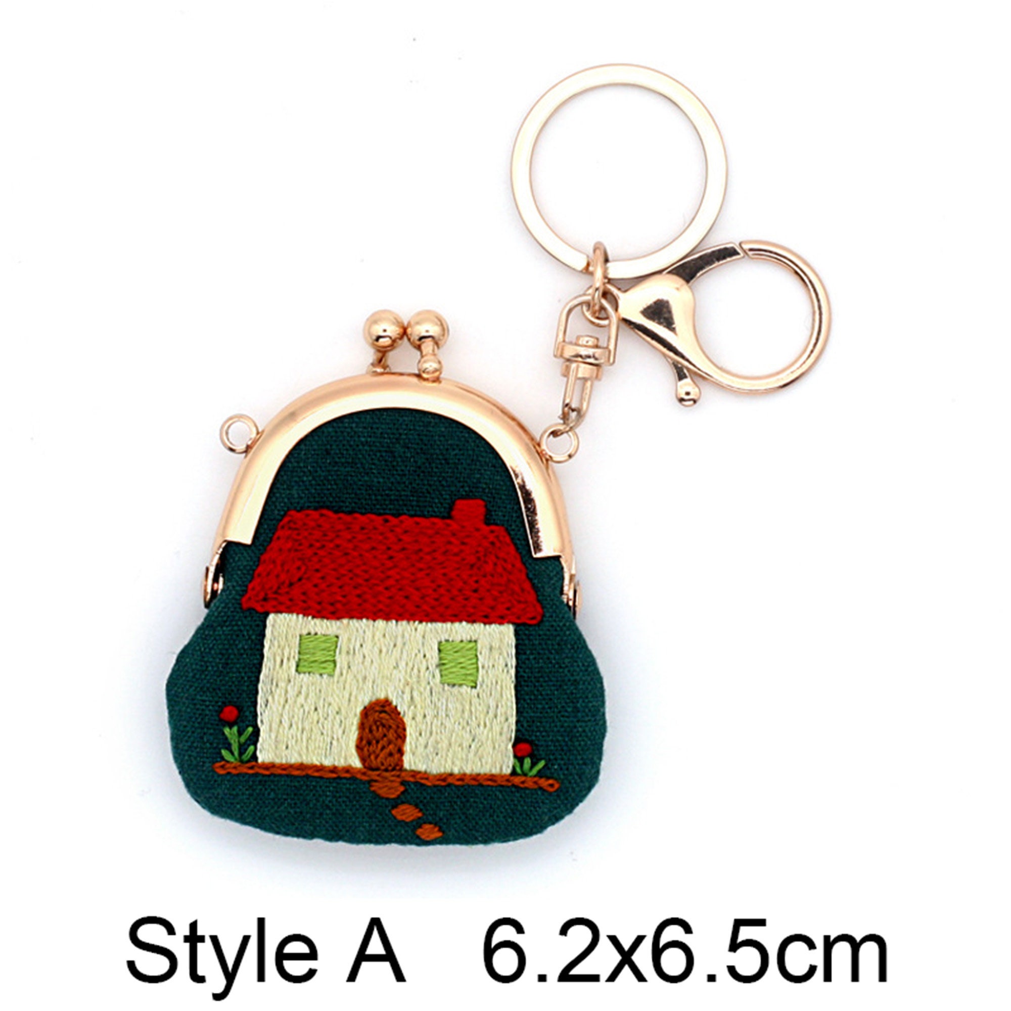 DIY Pattern Embroidery Purse Antique Embroidery Small Etsy