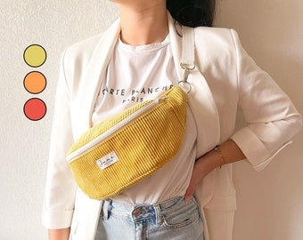 Yellow/Orange/Coral fanny pack