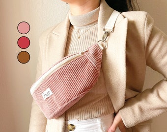 Sac banane Rose/Rouge/Marron