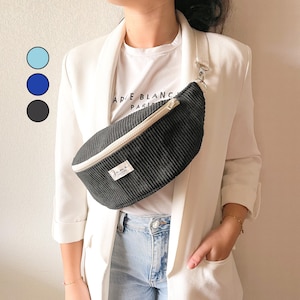 Belt bag Light blue/Midnight blue/Grey image 1