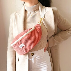 Sac banane Jaune/Orange/Corail Corail