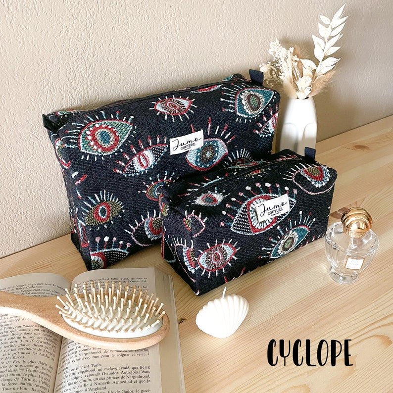 Trousse de toilette à motifs Cyclope N