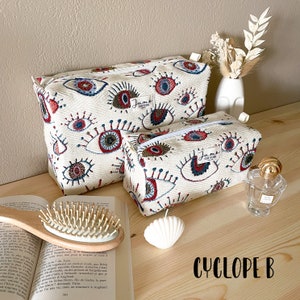 Trousse de toilette à motifs Cyclope B