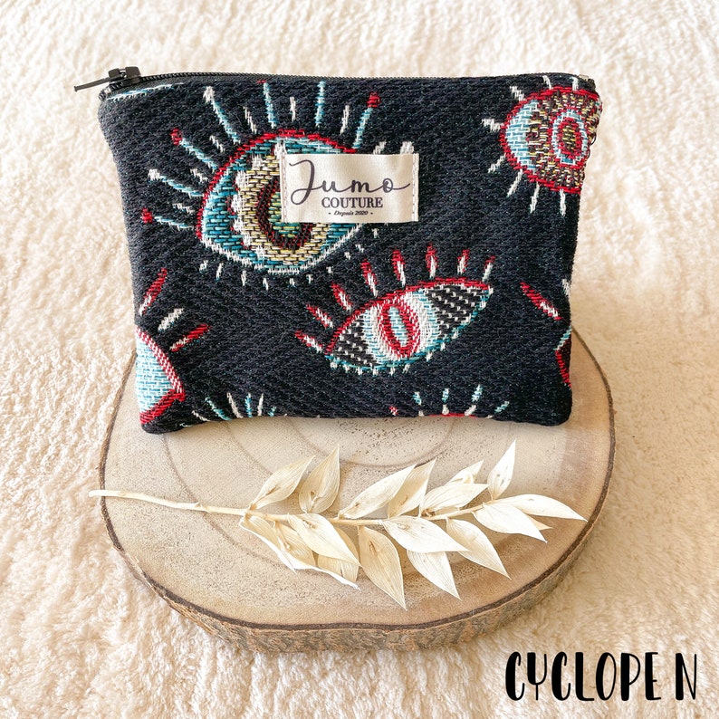 Mini patterned pouches Cyclope N