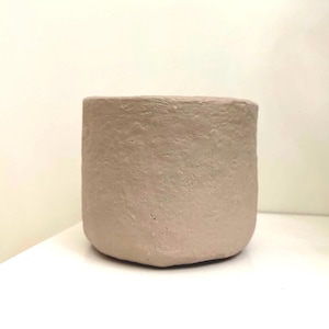 Concrete Candle Holder Beige Cream: Handmade to fit Bath and Body Works 3-Wick and Most Three Wick Candles for Rustic Minimalist Home Decor