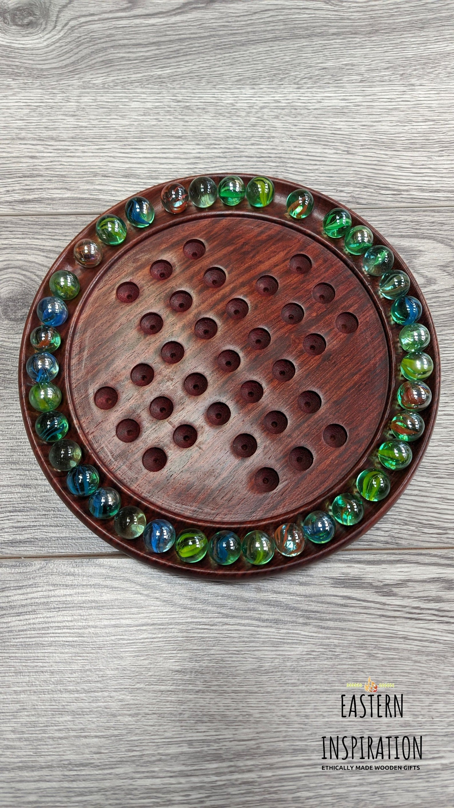 Wooden Marbles Game Set/strategy Game/wood Board Game/tables Etsy