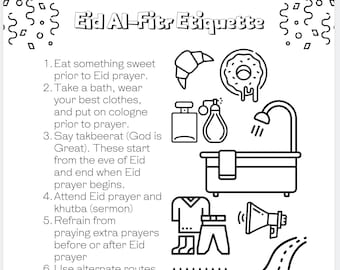 Ramadan and Eid Activity Pages | Islamic Holiday, Muslim Kids (Printable)
