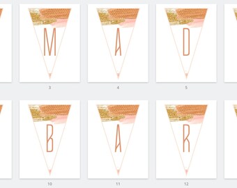 Ramadan Mubarak Banner Printable | Rose Gold Iftar Party Decor (Digital Download)