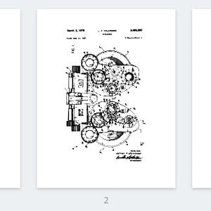 3er Set Optometrie Patent Prints | Augenarzt Augenarzt Dekor | B&W Modern Patent Print | Schwarz und Weiß | Bad oder Bedienung Kunst